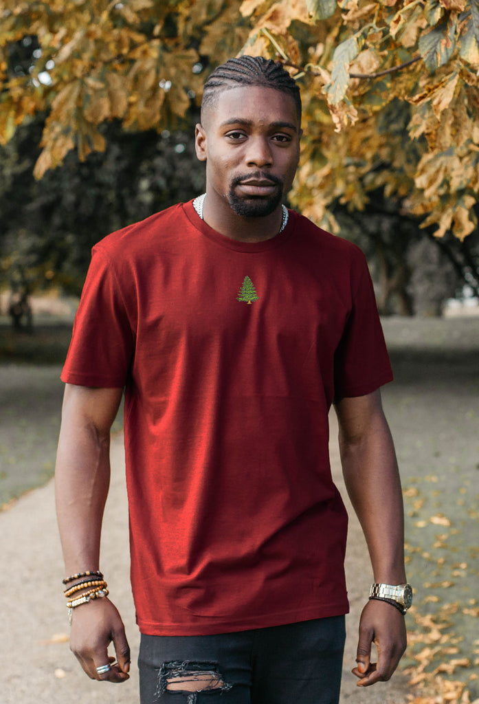 pine tree mens t-shirt Big Wild Thought