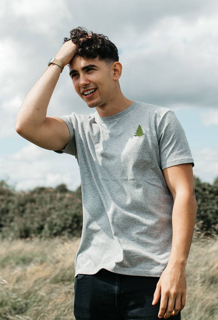 pine tree mens t-shirt Big Wild Thought