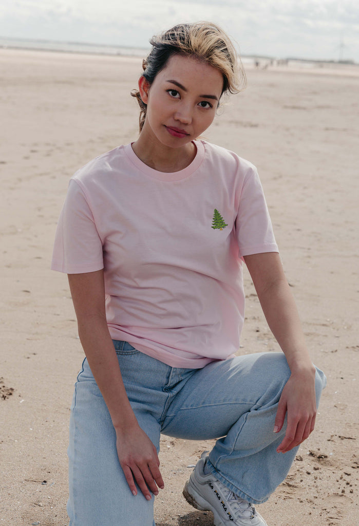 pine tree womens t-shirt Big Wild Thought