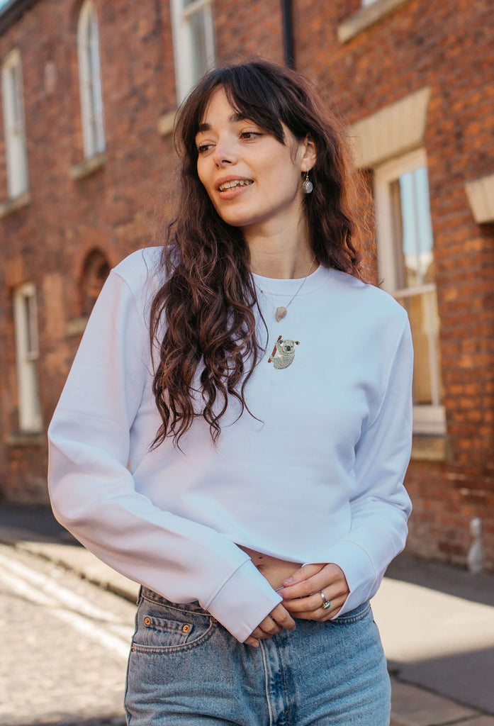koala bear womens sweatshirt Big Wild Thought