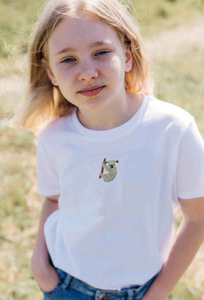 koala bear childrens t-shirt Big Wild Thought