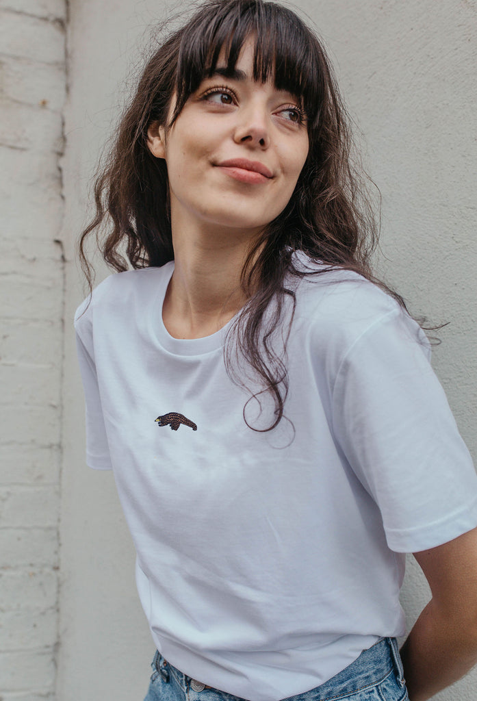 pangolin womens t-shirt Big Wild Thought