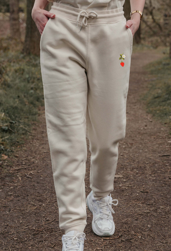 wild strawberry flower mens sweatpants Big Wild Thought