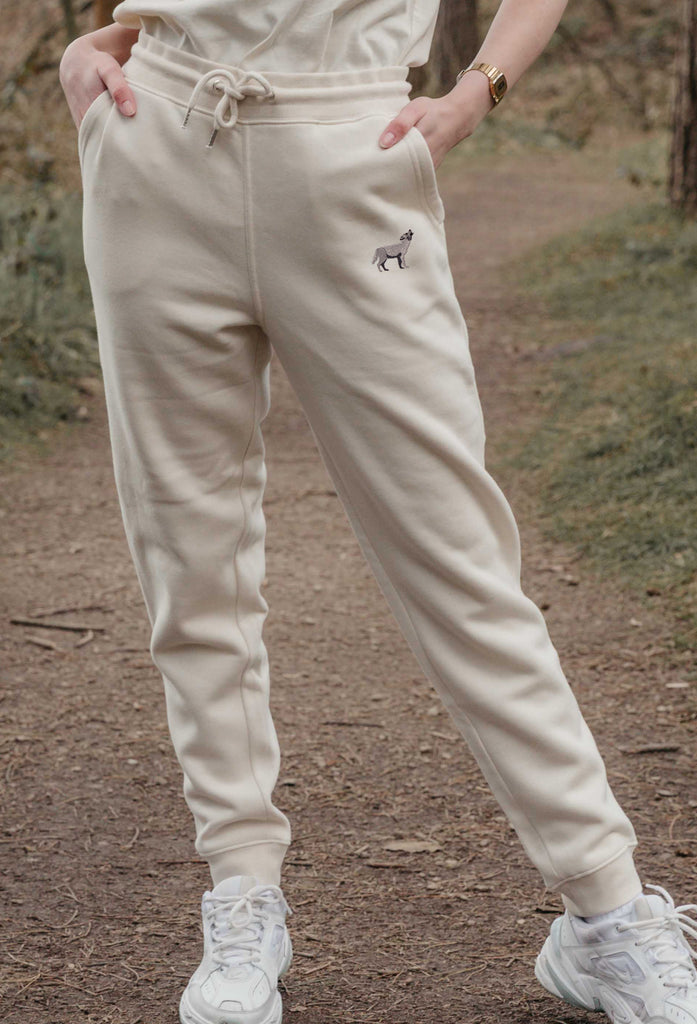 grey wolf womens sweatpants Big Wild Thought