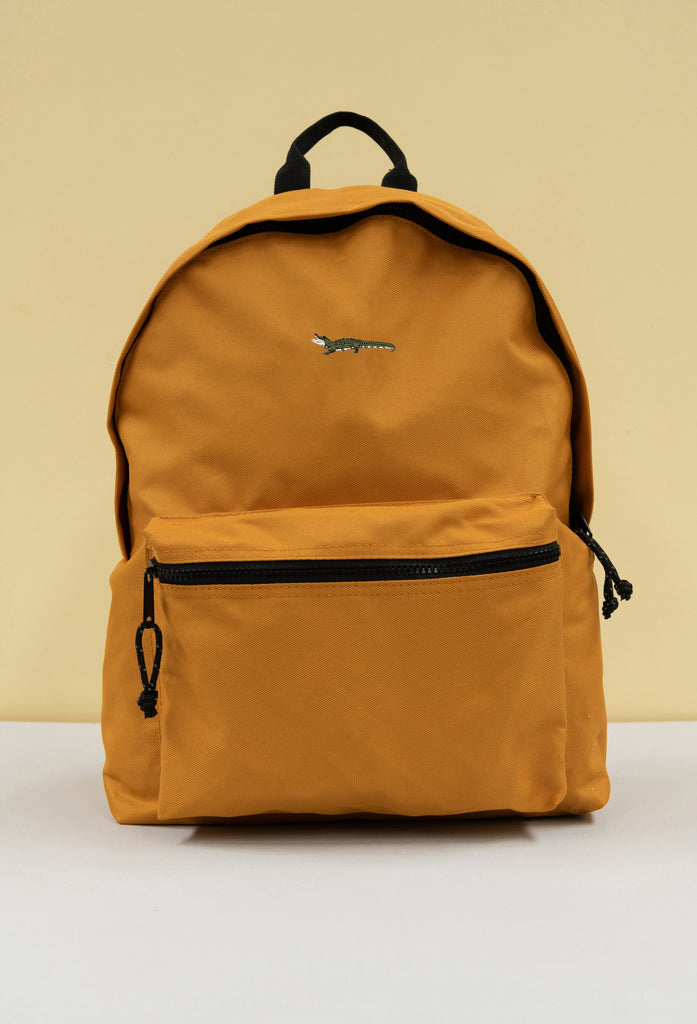 crocodile recycled backpack Big Wild Thought