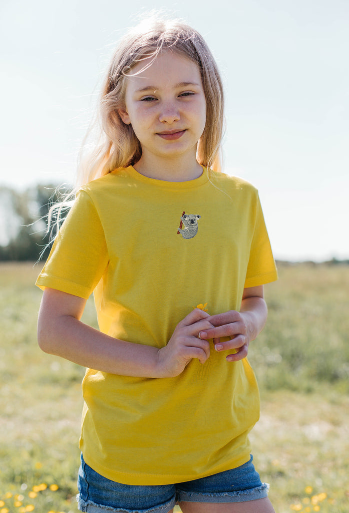 koala bear childrens t-shirt Big Wild Thought