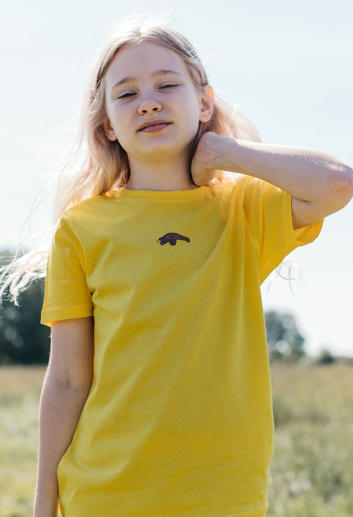 pangolin childrens t-shirt Big Wild Thought