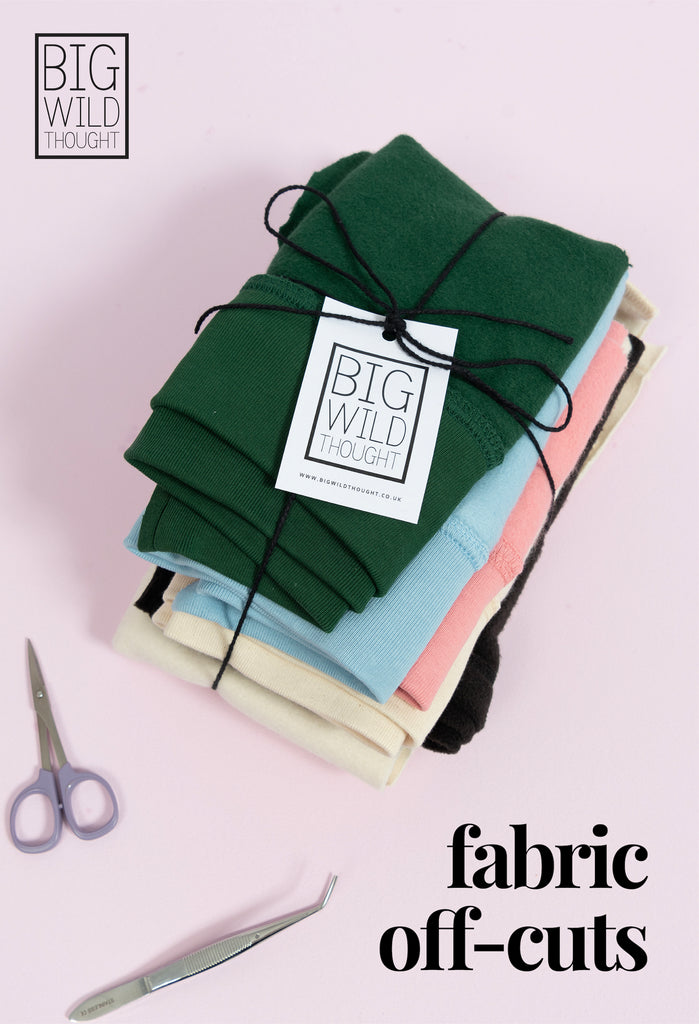 fabric off-cuts bundles Big Wild Thought