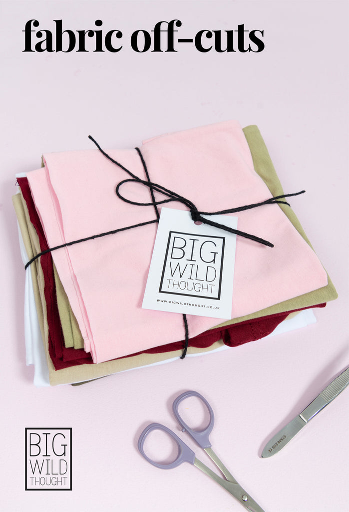 fabric off-cuts bundles Big Wild Thought